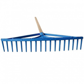 Hrábě plastové 18zubů+násada 160cm